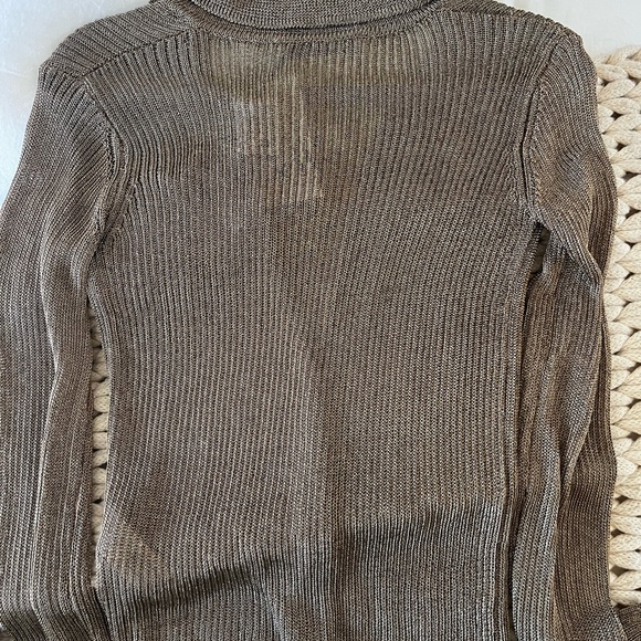 ZARA metallic blouse - Picture 3 of 3